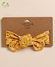 Cot & Candy Organic Cotton Floral & Knot Designed Headband - Mustard