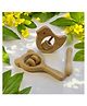 neemtoys Combo of Rattles & Teether - Dove, Mickey Head & Dumbbell Shapes