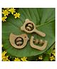 neemtoys Pure Neem Wooden Rattles|Sound Making Toys For Toddlers| Mickey Head , C Shape & Dove