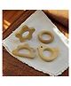 neemtoys Pack of 4 Neem Wooden Teethers For Babies | Ring, Flower, Dove & Cloud Shapes | 0-3 Years