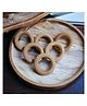 neemtoys Pack of 6 Neem Wooden Rings for Safe & Natural Teething