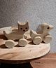 neemtoys Pack of 2 Cute Wheel Toys - Cat & Duck Toys