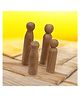 neemtoys Neem Wooden DIY Peg Family Kit | 1-5 Years
