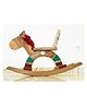 neemtoys Pure & Solid Neem Wooden Rocking Horse That can Serve for Decades - For 1 to 5 Year kids