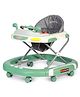 PLAYROOTS 2 in 1 Muscial Walker & Rocker with Adjustable Height & 360 Rotational Wheel - Green