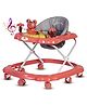 PLAYROOTS Baby Frog Face Musical Walker - Red