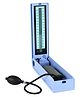 Dr. Odin OLS103 LCD Mercury-Free Sphygmomanometer - Latex Bladder, Latex Bulb, Cotton Cuff Accurate Blood Pressure Monitor, Environmentally Friendly, BP Machine (Sky Blue)