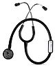 Dr. Odin Black Stethoscope For doctors & Medical Students