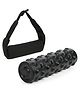 Waldon YC-618F Electric Vibrating Foam Yoga Roller, Massager with Dot Pattern For Pain Relief, Back Pain, Deep Tissue Massage, Physiotherapy (Black)