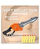 NEGOCIO Iron Man Sword Type Soft Bullet Gun Toy For Kids Foam Soft Bullet Gun toys Boy Gift- PACK OF 1- COLOR MAY VARY