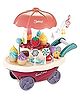 NEGOCIO Big Sweet Shopping Ice Cream and Candy Cart Size Candy Sweet Shopping Cart, Ice Cream Role Play Set Toy for Kids- PACK OF 1- COLOR MAY VARY