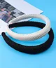 Pine Kids Free Size Striped Hair Bands Pack Of 2 -Black & Beige