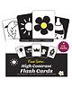 Black and White High Contrast 24 Flash Cards for New Born kids