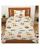 Filymore unicorn Single Bed comforter Cartoon Blankets for Kids | Dohar for Kid Boys & Girls | Children AC Blanket| Summer & Winter Blankets (60x90 Inches) (Multi)