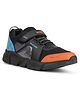 LIBERTY Mesh Detailed & Colour Blocked Shoes With Velcro Closure - Black