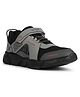 LIBERTY Mesh Detailed & Colour Blocked Shoes With Velcro Closure - Grey