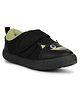 LIBERTY Animal Designed Shoes With Velcro Closure - Black