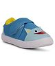 LIBERTY Animal Designed Shoes With Velcro Closure - Sky Blue