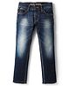 Pepe Jeans Ankle Length Washed Jeans - Navy Blue