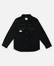 Pepe Jeans Cotton Blend Woven Full Sleeves Solid Color Shirt - Dark Green