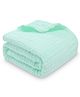 Baby Muslin Super Soft Cotton Swaddle Blanket- Green