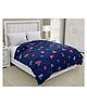 RRC Super Soft Brushed Microfiber Cotton Double Comforter - Blue