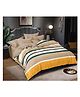 RRC Super Soft Brushed Microfiber Cotton Double Duvet Cover With 4 Corner Tassels and Hidden  Zipper - Multicolor