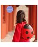 Very Peri Ladybug Luck Backpack - Red