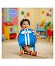Very Peri Cute Car Face Backpack for Kids Girls Boys Toddler Backpack Preschool Nursery Travel Bag  Blue - Height 10 Inch