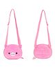Very Peri Cute Piggie Face Sling Bag - Pink