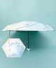 Kids Umbrella with Spring Print - Light Blue