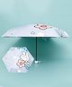Kids Umbrella with Bunny Print - Purple