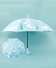 Babyhug Marine Printed J Shaped Handle Colour Changing  Umbrella - Light Blue