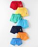 Simply Cotton Sinker Trunks Robot Print Pack Of 7 - Yellow Red & Navy Blue