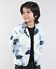 Taffykids Full Sleeves Abstract Printed Blazer - Multi Colour