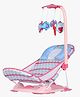 Steelbird Anti Skid Compact Comfy Baby Bather With Toys-Pink