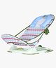 Steelbird Anti Skid Compact Comfy Baby Bather- Green