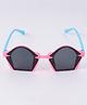 Free Size Sunglasses - Light Blue & Pink
