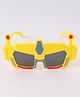 Kids Novelty Sunglasses Free Size - Yellow