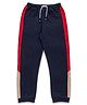 JusCubs Cotton Solid Track Pants - Navy Blue