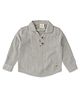 JusCubs Cotton Full Sleeves Solid Kurta Style Shirt - Grey
