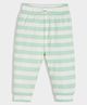 Mi Arcus Cotton Elastane Striped Pajama - Green