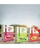 Burpease Combo of Spinach, beetroot Instant Chilla & Plain Chilla Mix - 900 g