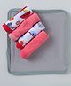 OHMS Terry Knit Boat Printed Wash Cloth L 23 x B 23 cm Pack of 5 - Multicolor