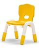 Baybee Baby Activity Chair Kids Study & Home School Chair with Non-Slip Base & High Backrest - Yellow