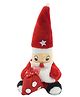 Tickles Christmas Santa Claus Soft Stuffed Plush Toy for Kids Boys & Girls (Color: Red; Size: 30 cm)