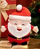 Tickles Santa Claus Smiling Beard Look Soft Stuffed Plush Toy for Kids Boys & Girls Christmas Day (Size: 20 cm Color: Red)