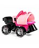 Jaspo Challenger Roller Skates Indoor/Outdoor Wheel for Kids (Ages 3-7), Adjustable Fit (Foot Length 18-21 cm), Skates for Kids 3+ Years, Premium 45mm 85A PVC Wheels,Perfect Beginner Quad Skates, Red