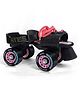 Jaspo Challenger Roller Skates for Kids (Ages 6-14),Adjustable Fit (Foot Length 21-27 cm), Metal Body,Premium 61mm 85A TPR Wheels, Perfect Beginner Quad Skates