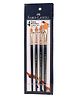 Faber Castell Synthetic Hair Flat Assorted Paint Brush Set of 4 - Blue